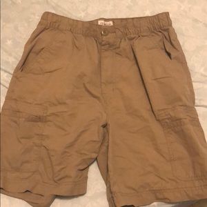 Magellan Outdoors Khaki Shorts Elastic Waist